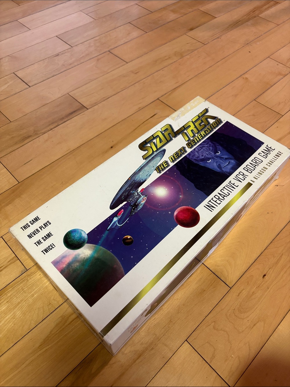1993 Star Trek: The Next Generation Interactive VCR Board Game